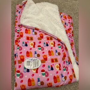 SOLD Little Bum Bums Love at First Bite Bamboo Plush Blanket
